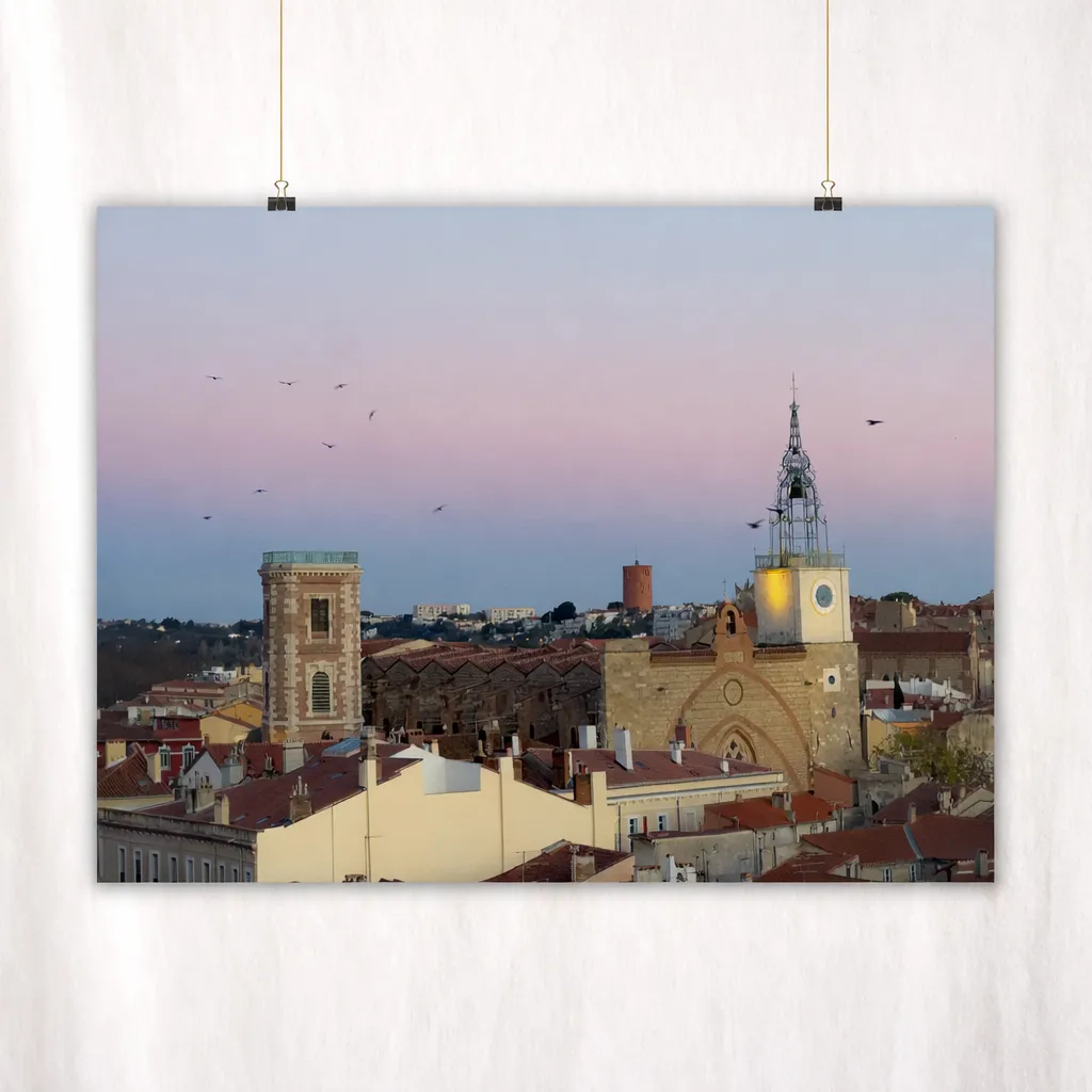 Tirage d'art "Saint Jean Couchant" (Sans cadre, 40x50 cm)