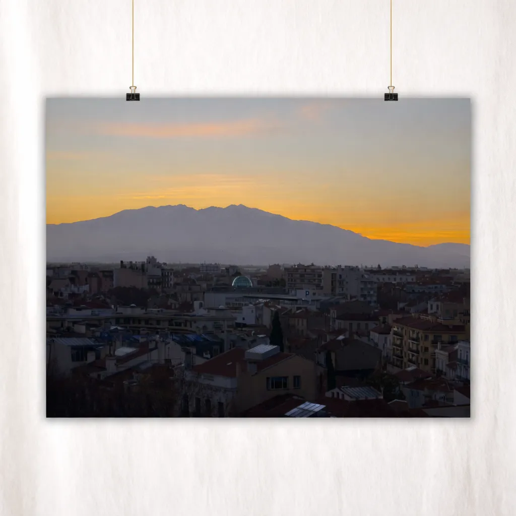 "Roi Canigou" (Sans cadre, 40x50 cm)